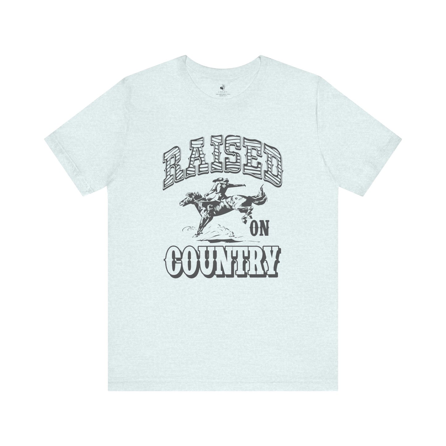 Raised On Country Music Festival Unisex Short Sleeve T-Shirt