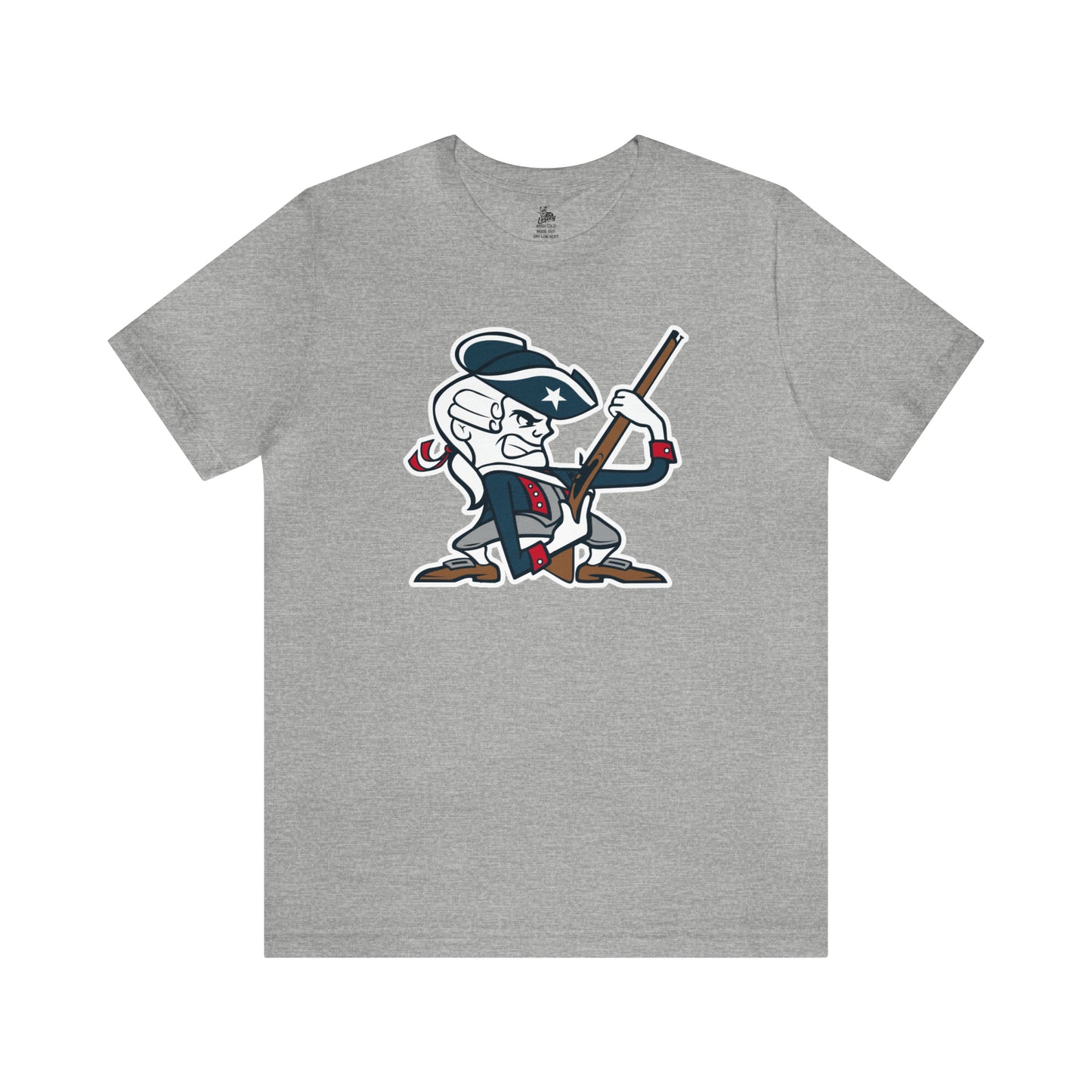 The Fighting Patriot Football Unisex Short Sleeve Softstyle T-Shirt