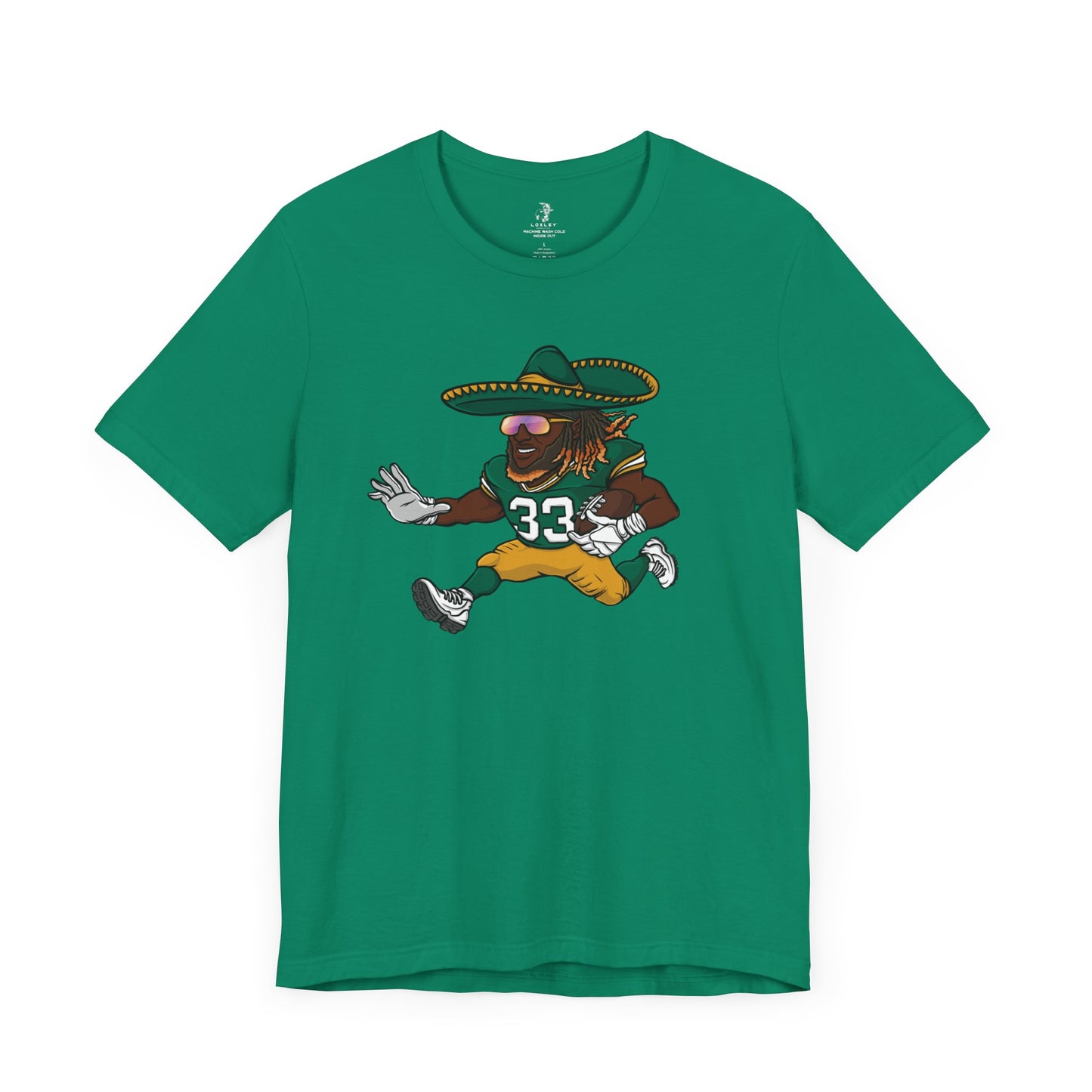 A Jones Green Bay Football Sunday Tailgate Unisex Short Sleeve T-Shirt