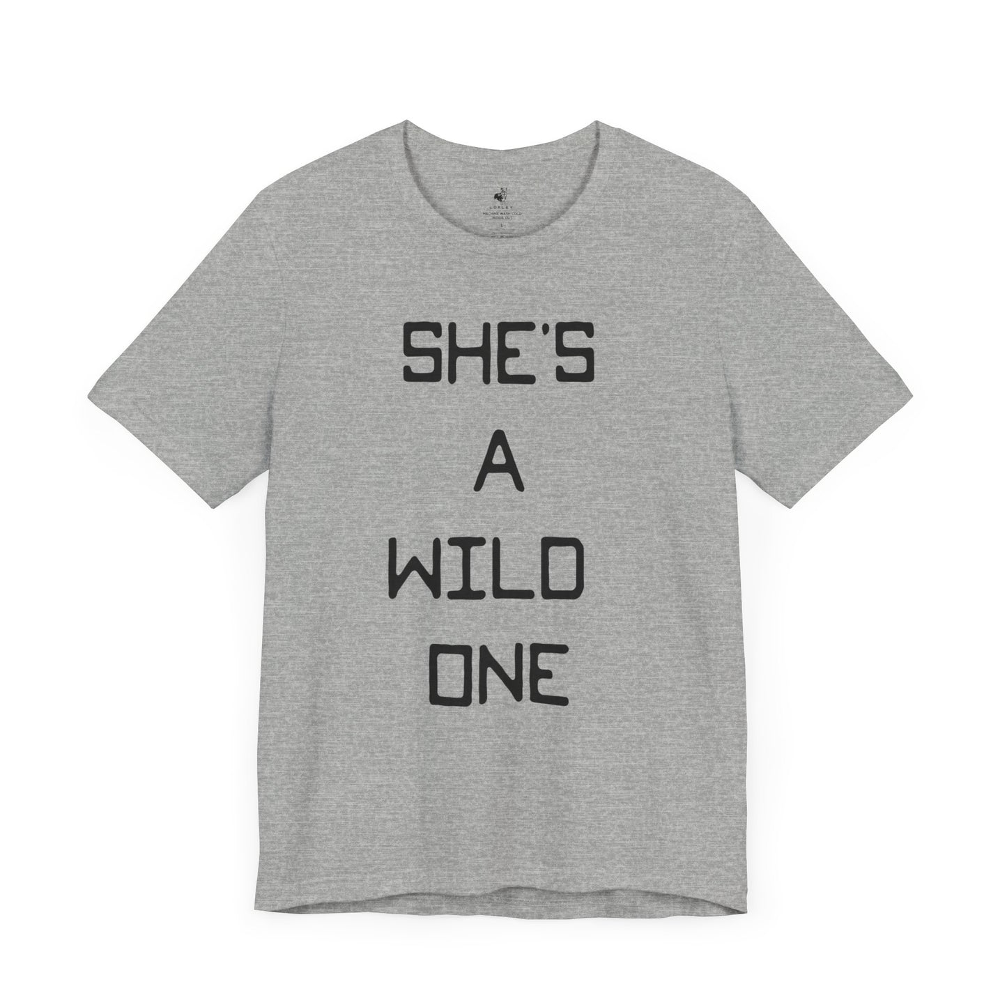 She's A Wild One Country Music Festival Lyric Unisex Short Sleeve T-Shirt