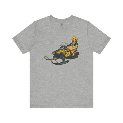 Green Bay Mode of Transportation Unisex Short Sleeve Softstyle T-Shirt