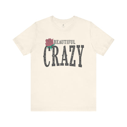 Beautiful Crazy Unisex Short Sleeve Ringspun Softstyle T-Shirt