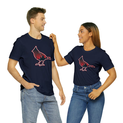 Cardinal City Baseball Unisex Short Sleeve Softstyle T-Shirt