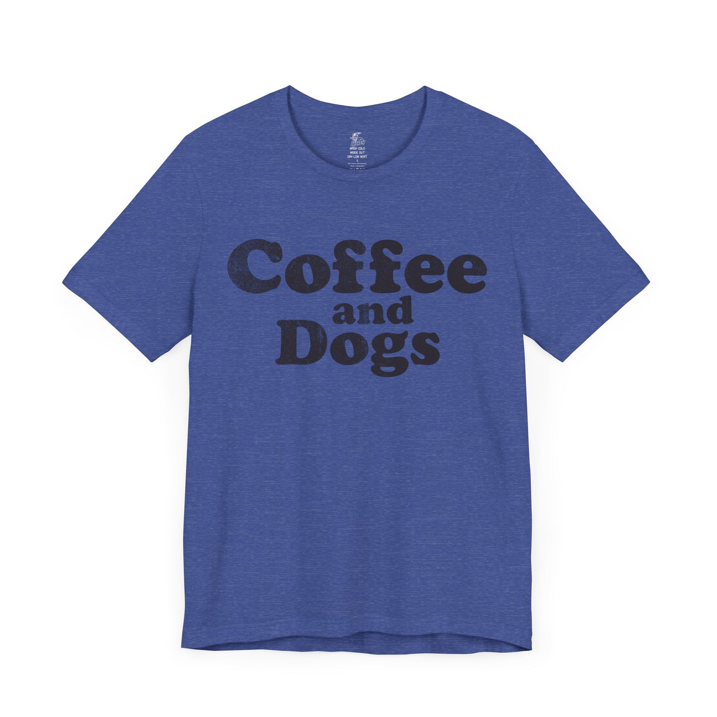 Coffee and Dogs Unisex Short Sleeve Softstyle T-Shirt