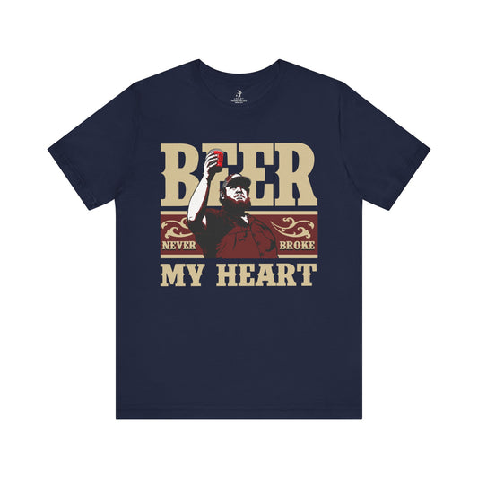 Bear Never Broke My Heart Country Festival Music Unisex Short Sleeve TShirt