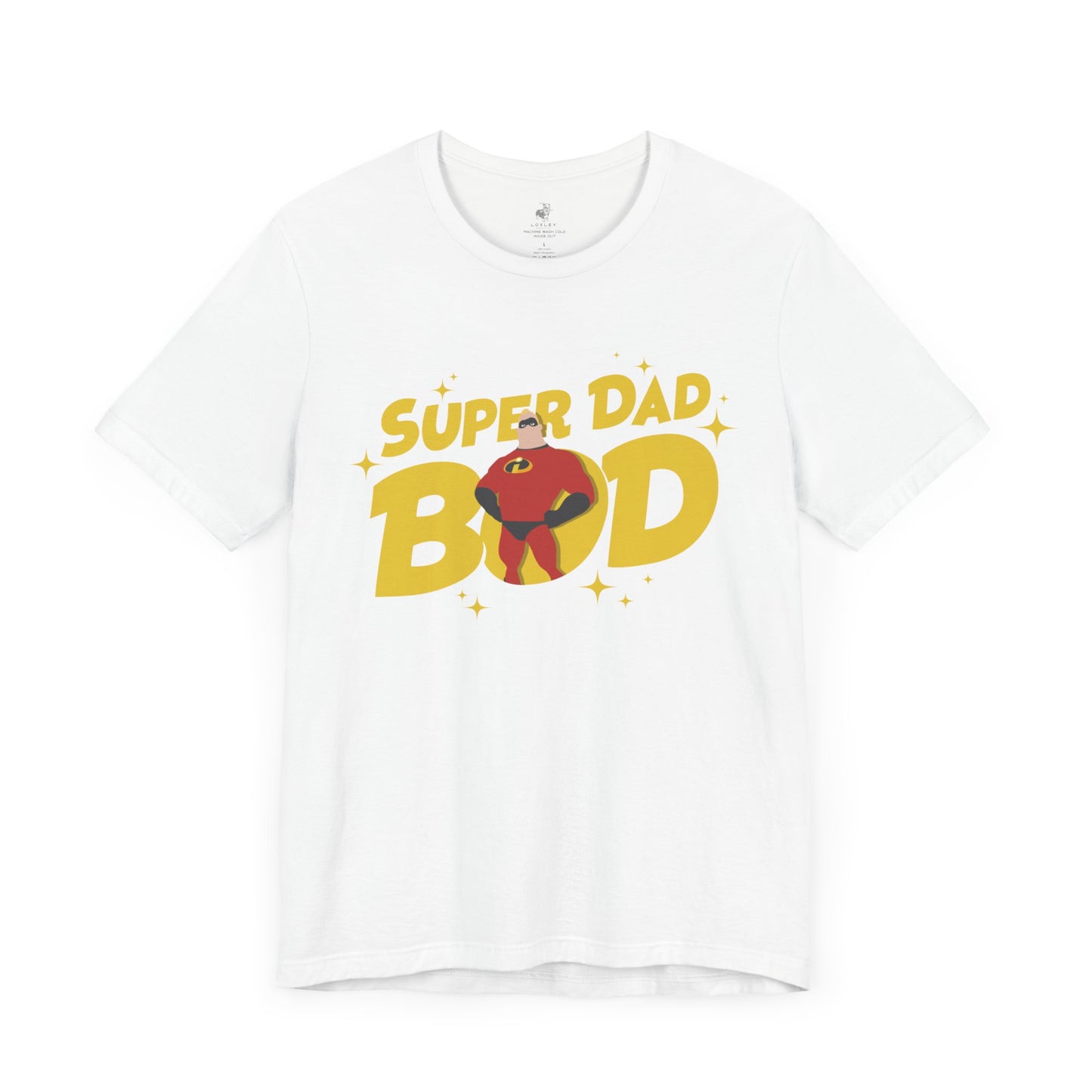 Super Dad Bod Unisex Short Sleeve T-Shirt