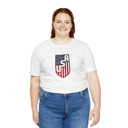 USA Crest Unisex Short Sleeve Softstyle T-Shirt