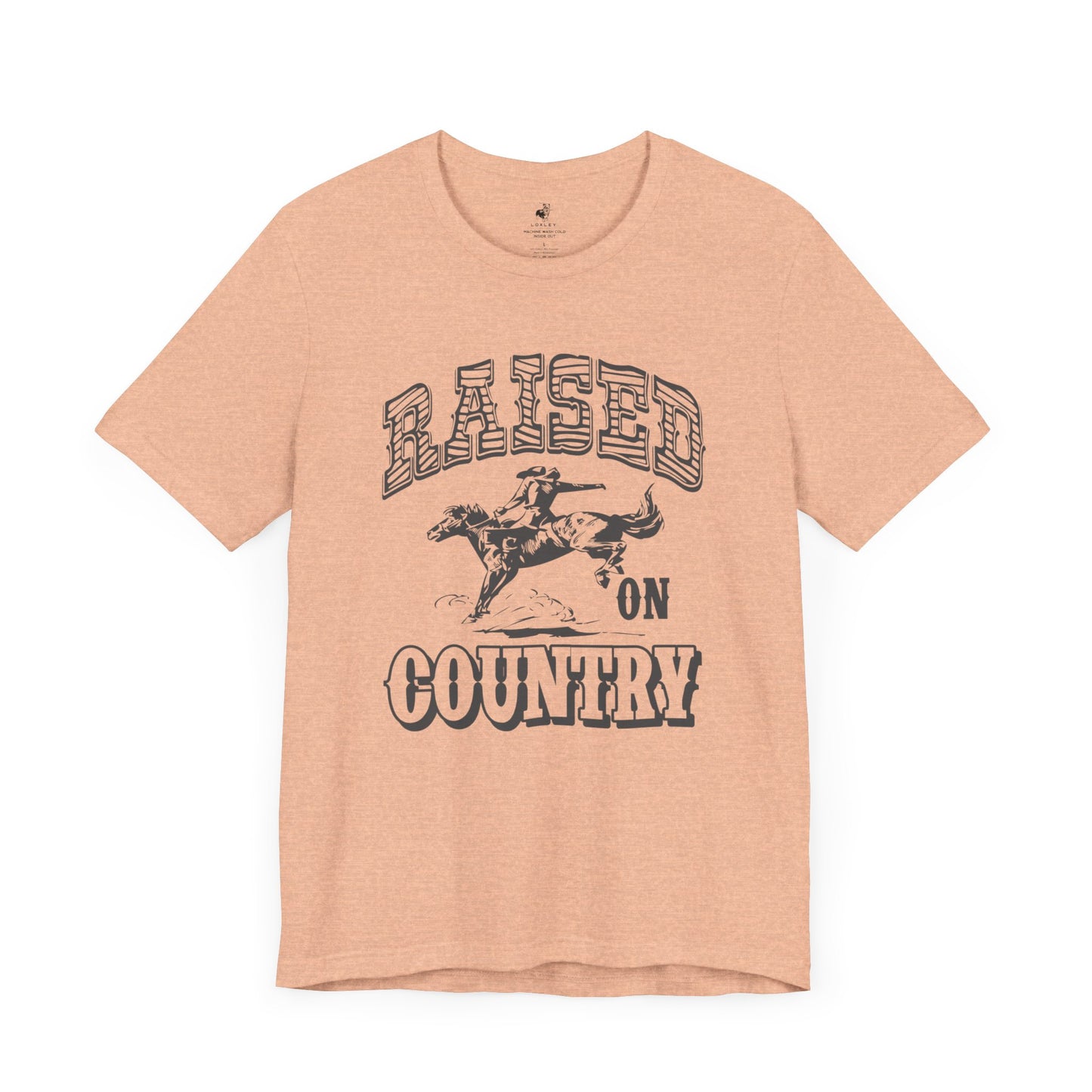 Raised On Country Music Festival Unisex Short Sleeve T-Shirt