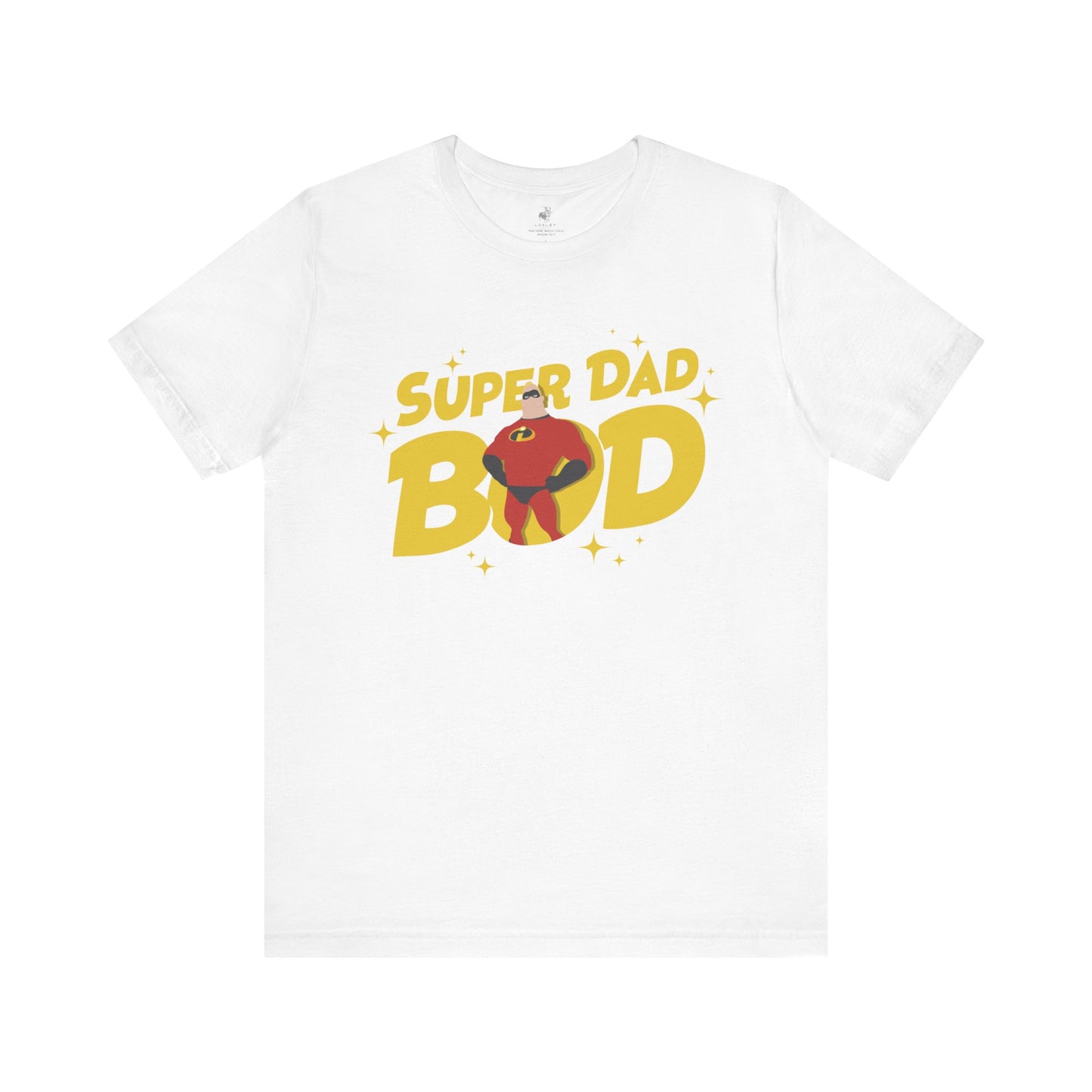 Super Dad Bod Unisex Short Sleeve T-Shirt