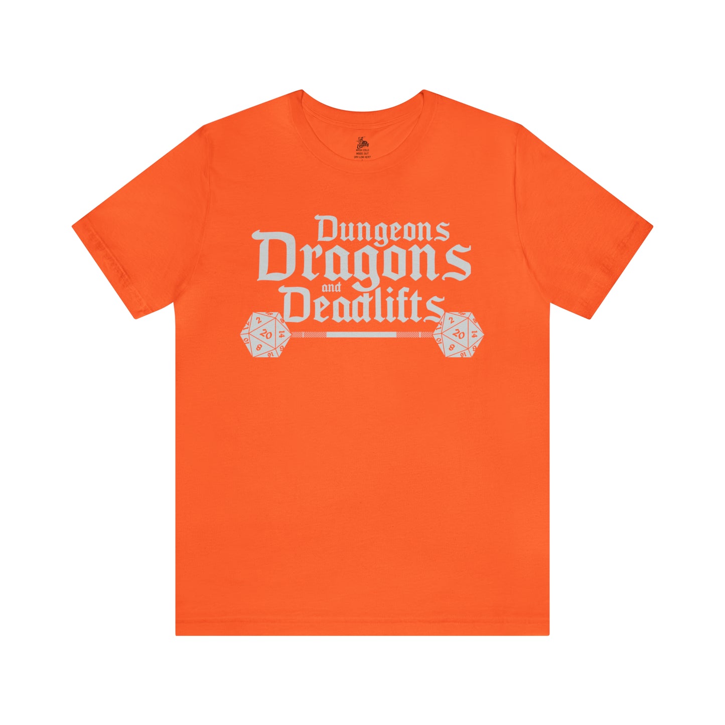 Dungeons Dragons and Deadlifts Unisex Short Sleeve Softstyle T-Shirt