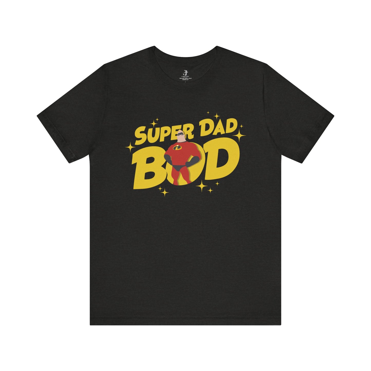 Super Dad Bod Unisex Short Sleeve T-Shirt