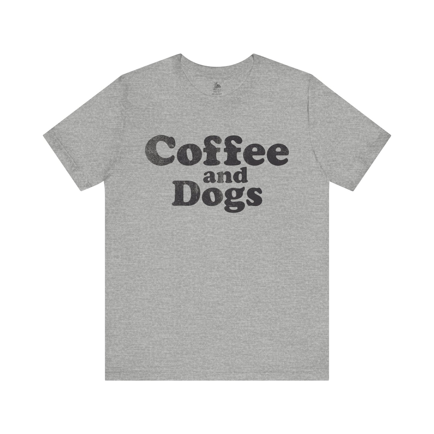 Coffee and Dogs Unisex Short Sleeve Softstyle T-Shirt