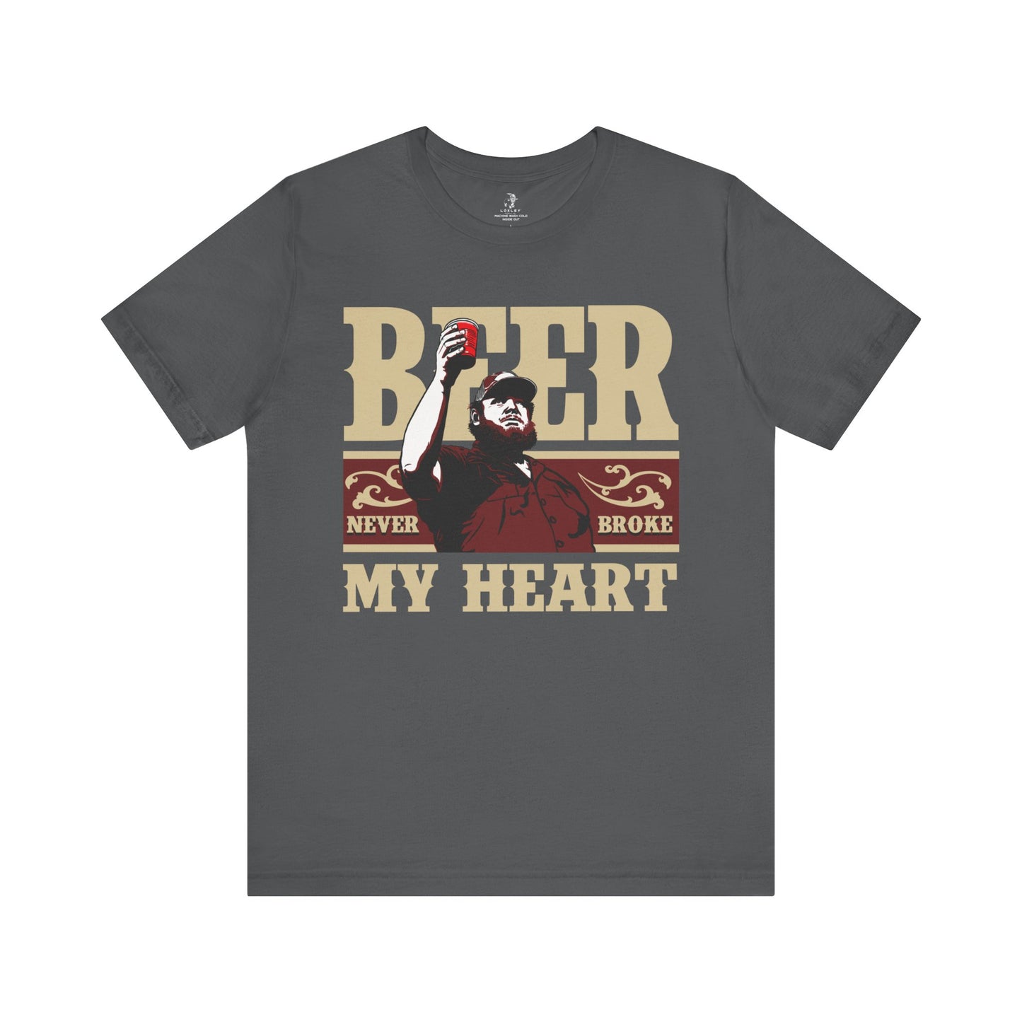 Bear Never Broke My Heart Country Festival Music Unisex Short Sleeve TShirt