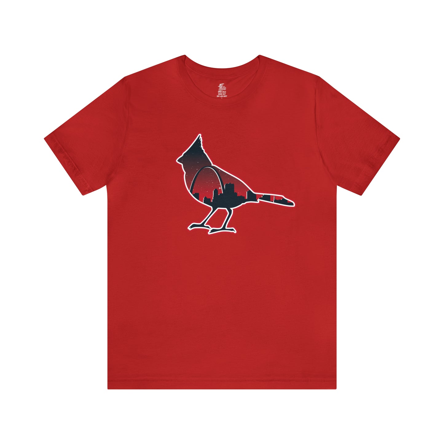 Cardinal City Baseball Unisex Short Sleeve Softstyle T-Shirt