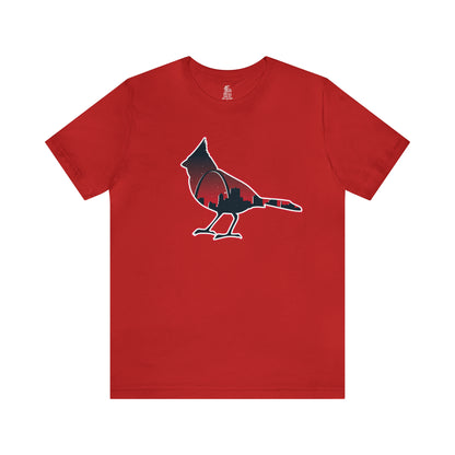 Cardinal City Baseball Unisex Short Sleeve Softstyle T-Shirt