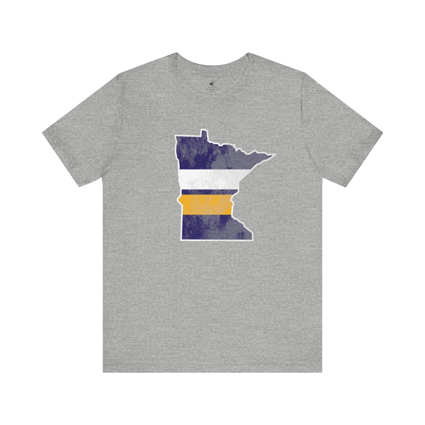 Minnesota State Stripes Football Sunday Tailgate Unisex Short Sleeve TShirt