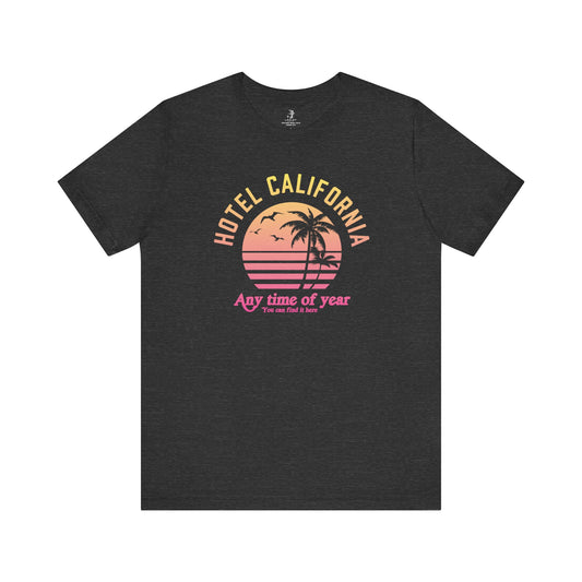 Hotel California Rock and Roll Concert Unisex Short Sleeve T-Shirt