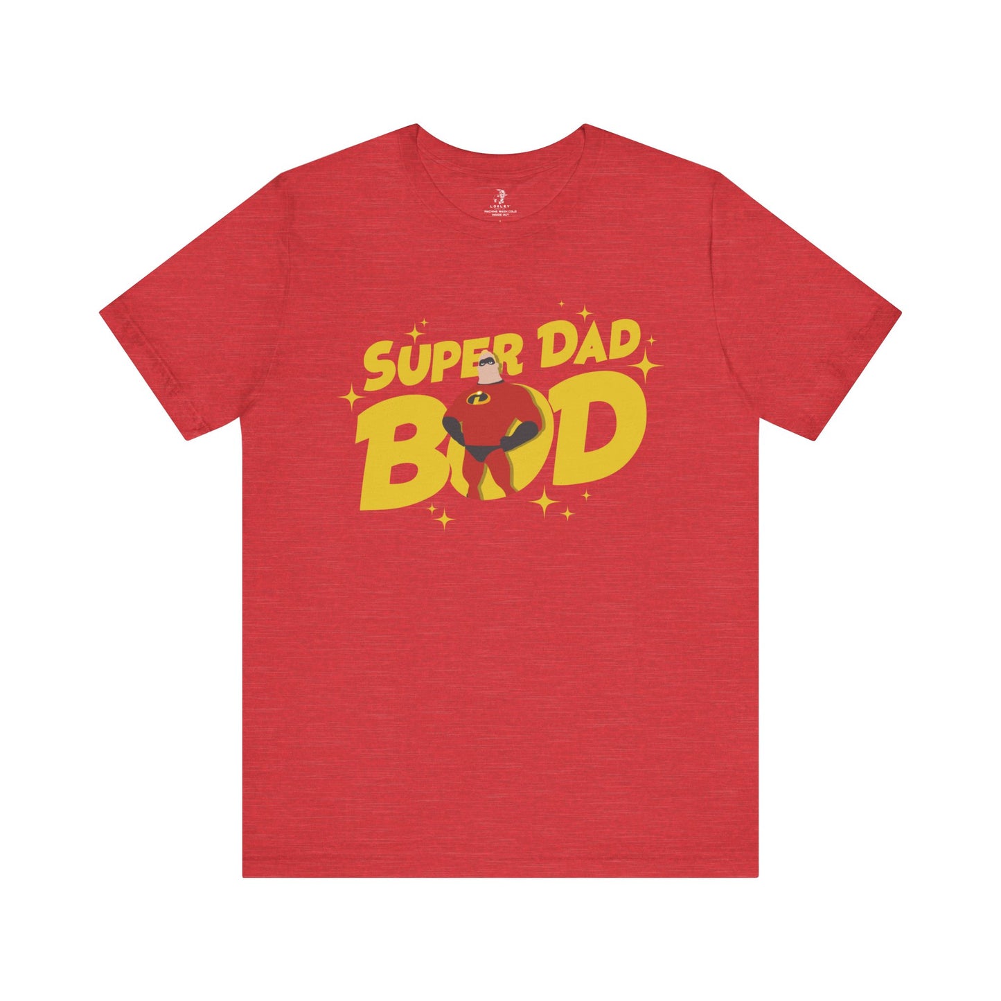 Super Dad Bod Unisex Short Sleeve T-Shirt