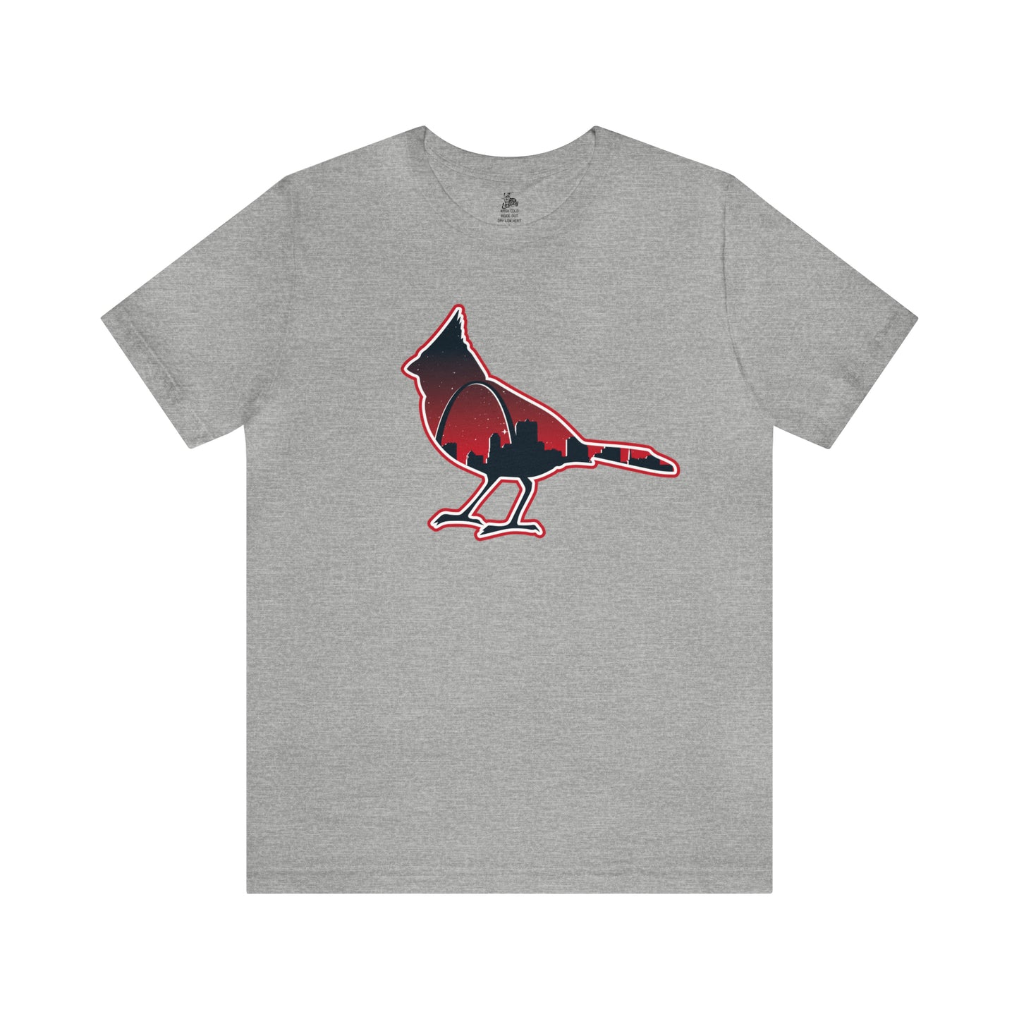 Cardinal City Baseball Unisex Short Sleeve Softstyle T-Shirt