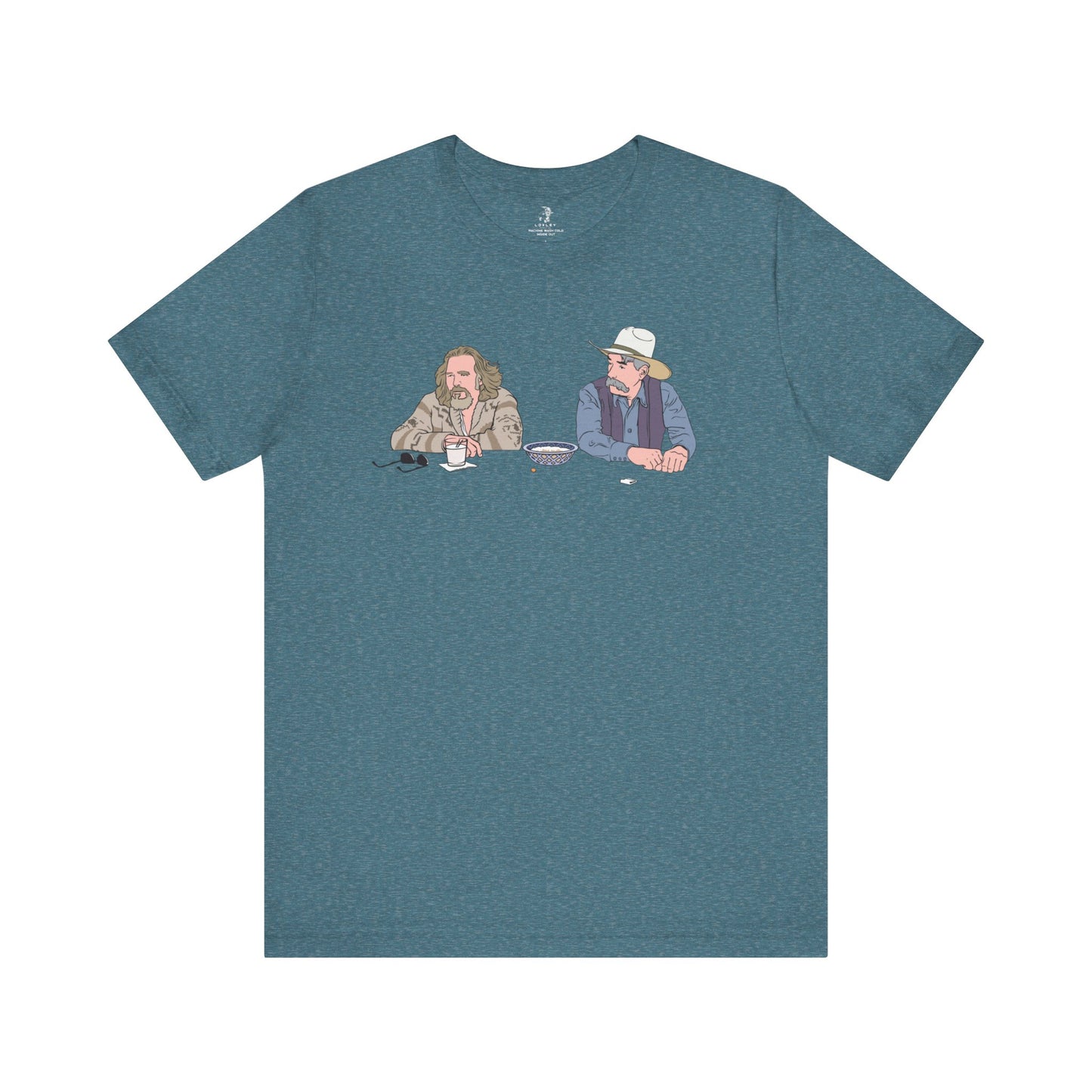 The Stranger and Dude Big LeBowski Unisex Short Sleeve T-Shirt