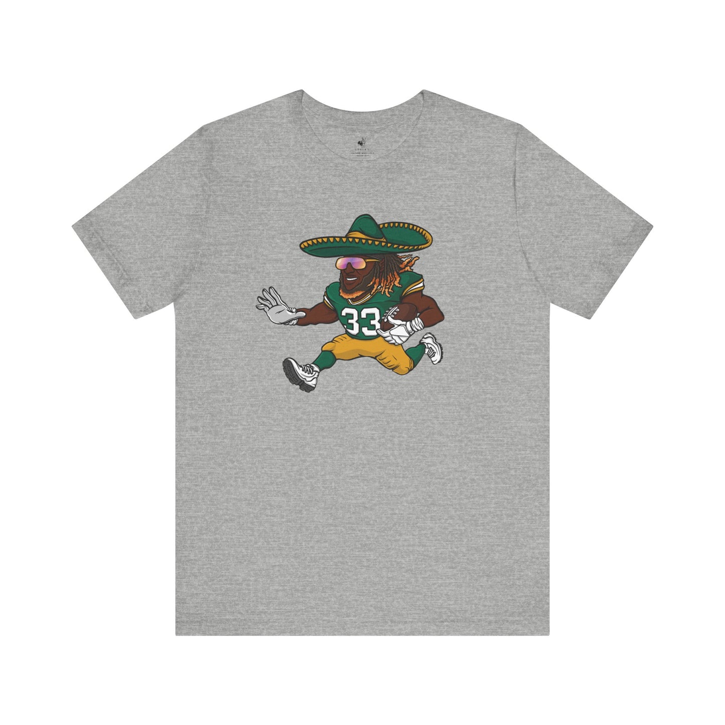 A Jones Green Bay Football Sunday Tailgate Unisex Short Sleeve T-Shirt