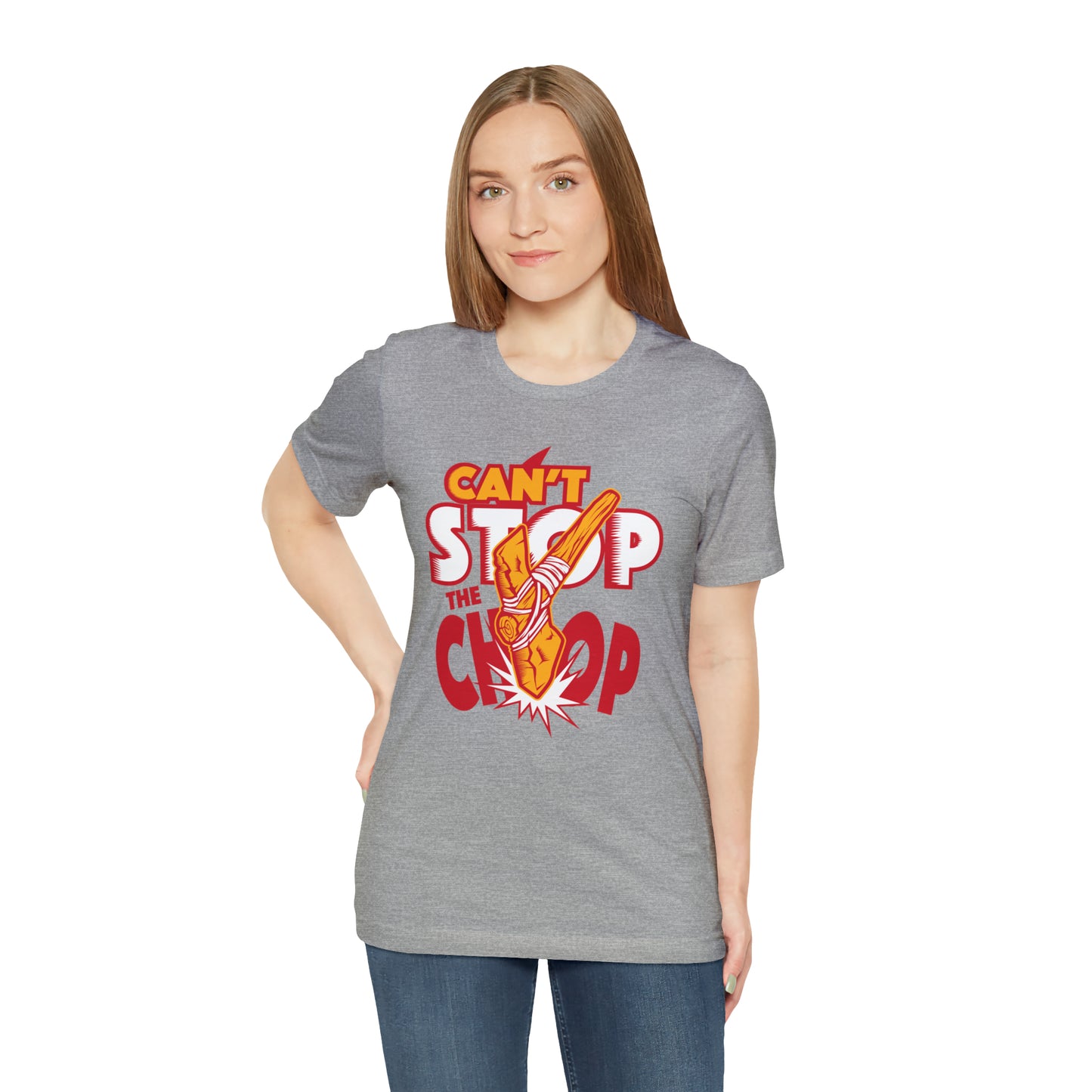 Loxley Can't Stop the Chop Kansas City Unisex Short Sleeve Softstyle T-Shirt