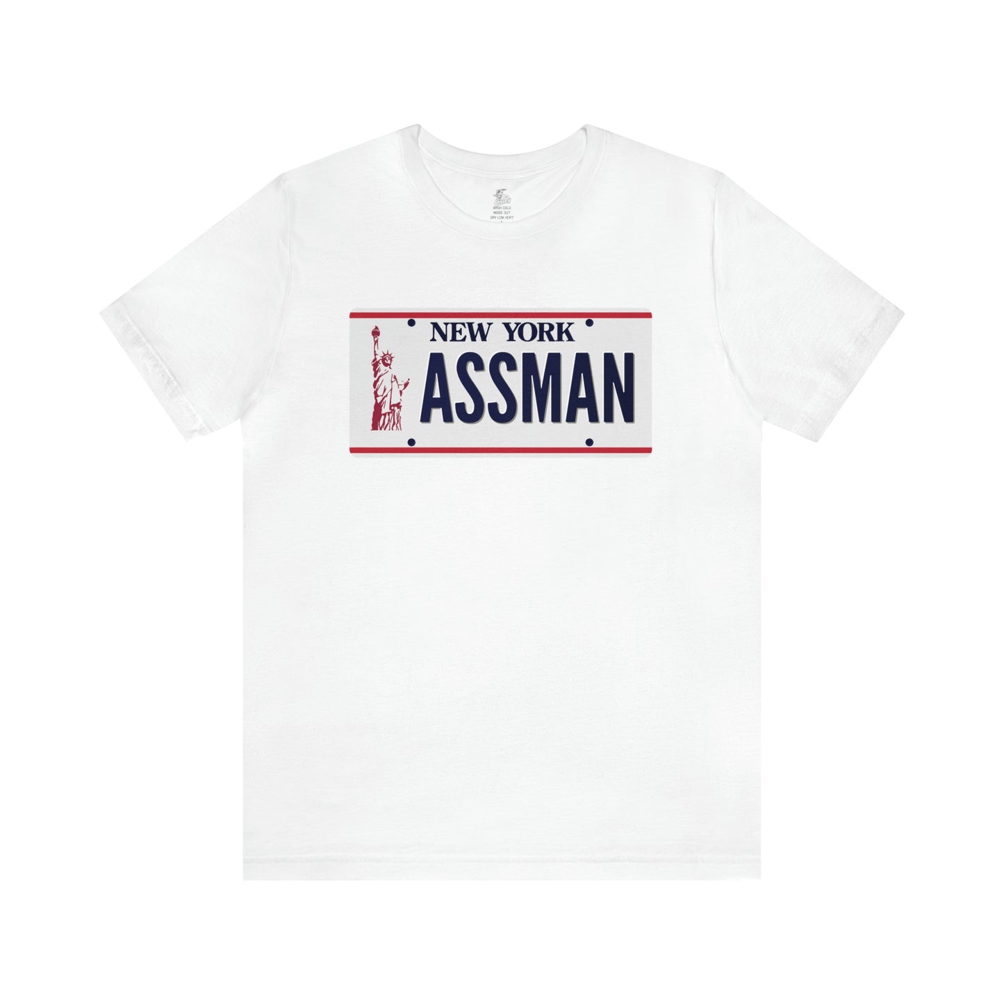 Kramer Assman License Plate Unisex Short Sleeve Softstyle T-Shirt